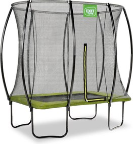 Trampolim retangular Silhouette 153 x 214 cm - verde
