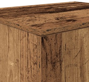 Armário de Armazenamento vidaXL Madeira Velha 108x41x40 cm Madeira Eng