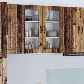 vidaXL Armário de Cozinha Madeira antiga 80 x 31 x 80 cm