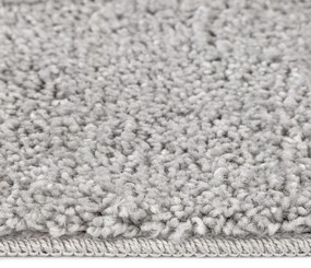 Tapete Shaggy com Fundo de Látex Cinza 240x340 cm