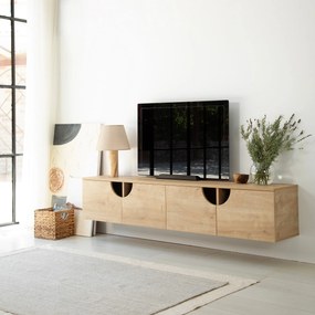 Móvel TV Grotte – Carvalho – 180x35x35 cm