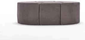 Pouffe Alya Puf – Mink – 120 cm x 40 cm x 80 cm