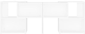 Móvel de TV 104x30x52 cm derivados de madeira branco