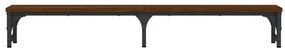 Suporte monitor 105x23x15,5 cm deriv. madeira carvalho castanho