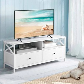 Móvel de TV 120 x 40 x 50 cm Branco