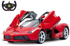 Carro telecomandado Ferrari LaFerrari 1:14 2,4GHz portas manuais Vermelho