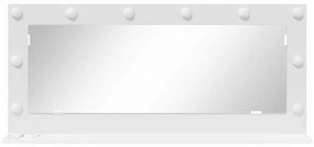 Espelho de Vanity com Luzes LED Branco 100x45x18 cm