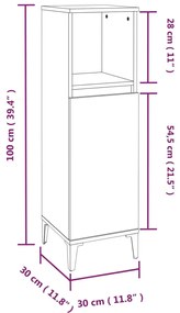 3 pcs conjunto móveis casa de banho madeira processada branco