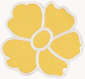 Base para copos em algodão em forma de pétala Daisy
