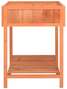 Floreira para ervas aromáticas 80x60x80 cm abeto maciço
