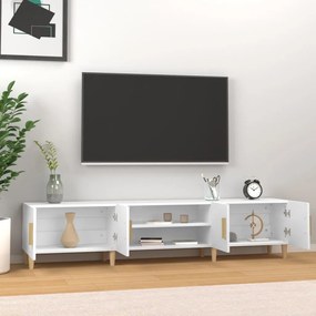 Móvel p/ TV 180x31,5x40 cm derivados de madeira branco
