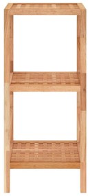 Unidade de prateleiras WC 35,5x35,5x79 cm nogueira maciça