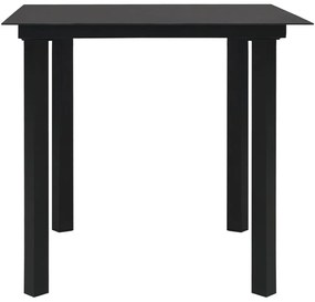 3 pcs conjunto de jantar para jardim