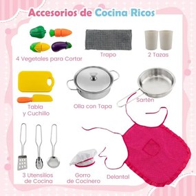 Cozinha Brincar de madeira para crianças 102 x 51 x 85 cm com luzes e sons, exaustor iluminado, sistema de água com dispensador e máquina de lavar par