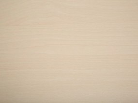 Secretária branca e castanha clara com 1 gaveta 100 x 55 cm PARAMARIBO Beliani