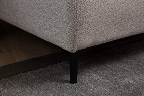 Sofá-Cama de Canto Aren – Cinzento – 150 x 260 cm