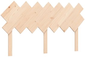 Cama para idosos com cabeceira 140x200 cm madeira maciça