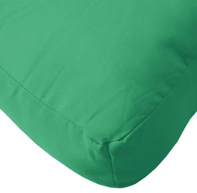 Almofadão p/ móveis de paletes 60x60x9,5 cm tecido oxford verde
