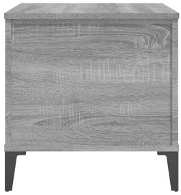 Mesa de centro 60x44,5x45 cm derivados de madeira cinza sonoma