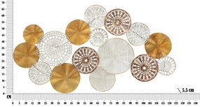 DECORAÇÃO DE PAREDE TRIBY 125X5,5X68,5 CM MULTICOLORIDO