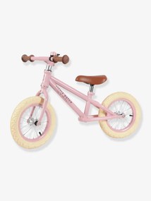 Bicicleta sem pedais, LITTLE DUTCH rosa medio liso com motivo