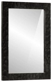 vidaXL Espelho de casa de banho 50x70x2,5 cm mangueira maciça e vidro