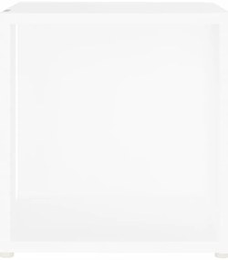 Mesa de apoio 33x33x34,5 cm derivados de madeira branco