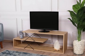 Móvel TV Zigzag – Carvalho – 120 cm x 40 cm x 30 cm