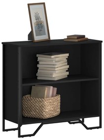 vidaXL Estante 80x31x74,5 cm derivados de madeira preto