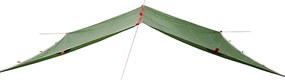 Lona de campismo 360x294 cm impermeável verde