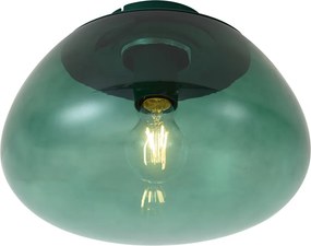 Candeeiro de Teto de Design Verde com Vidro Verde - Giselle
