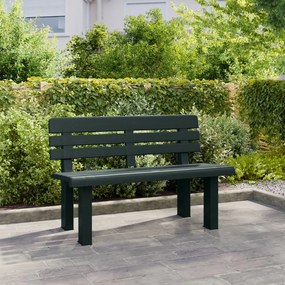 Banco de jardim 110x52x71 cm polipropileno verde