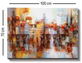 Tela Decorativa 739130269 – Multicolor – 70 x 100 cm