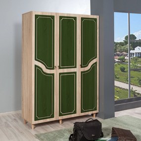 Roupeiro Mode – Carvalho Sonoma – 135 cm x 192 cm x 52 cm