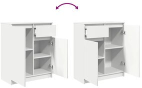 Aparador c/ gaveta 71x35x84 cm derivados de madeira branco
