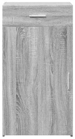 Aparador 50x42,5x93 cm derivados de madeira cinzento sonoma