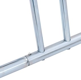 Suporte independente para 6 bicicletas aço galvanizado