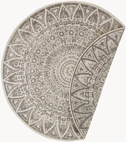 Tapete redondo reversível para interior e exterior Lilja