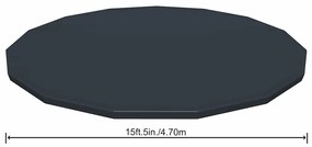 Cobertura de piscina Flowclear 457 cm
