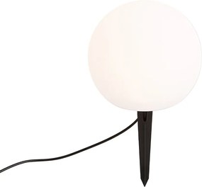 Candeeiro de exterior moderno 12V branco 20cm incl. LED IP65 - Voltaire Luno