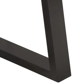 Mesa de centro com arestas vivas 60x60x40 cm acácia maciça