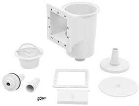 Conjunto skimmer para piscina 8 pcs 21x25x30,5 cm