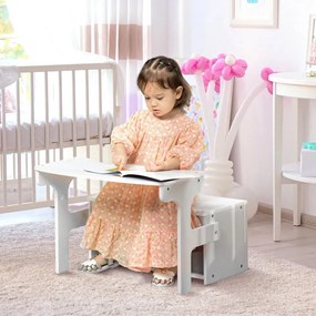 Banco com Secretária Infantil Holesy - Design Nórdico