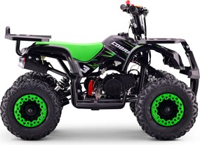 Mini Moto Infantil para crianças 5 a 9/10 anos Gasolina 50 CC Beneo Motors Cobra com limitador de velocidade Verde