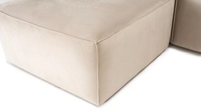 Sofá de Canto Lora – Creme – 303 cm x 193 cm x 65 cm