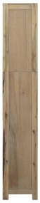 Estante com 6 prateleiras 80x30x170 cm madeira de acácia maciça