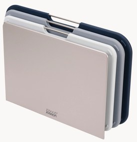 Tábua de cortar com suporte Nest, conjunto de 4, vários tamanhos