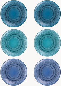 Pratos em forma de frigideira Ocean, conjunto de 6