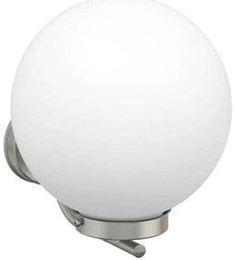 Luz de Parede Externa vidaXL Prata Aço Inoxidável IP44