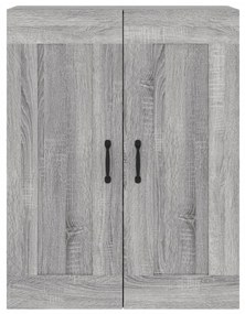Móveis de parede 2 pcs derivados de madeira cinzento sonoma